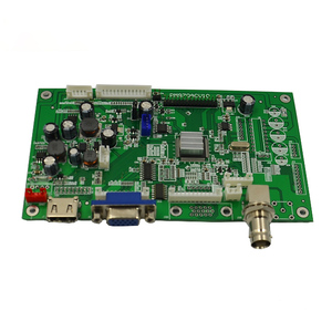 Placa controladora LCD Resolución máxima 1920*1080 Lcd BNC LVDS a placa VGA, placa de control LVDS a AV USB - Product Image 1