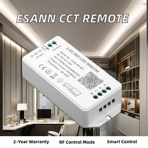 ESann 2.4G telecomando RF Smart Life WIFI Tuya LED Dimmer 4pin DC12/24V CCT LED Controller CCT striscia di luce PWM tipo 12V tensione - Product Image 3