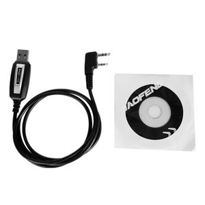 Cavo di programmazione USB per Baofeng UV-5R UV-82 BF-888S facile connessione PC Driver CD incluso cavo di programma porta K - Product Image 4