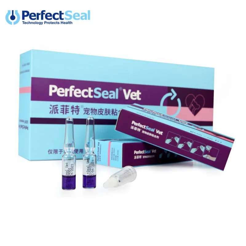 Pet Suture Glue For Wound With Ampoule Pack | Incision Glue | Liquid Skin Glue