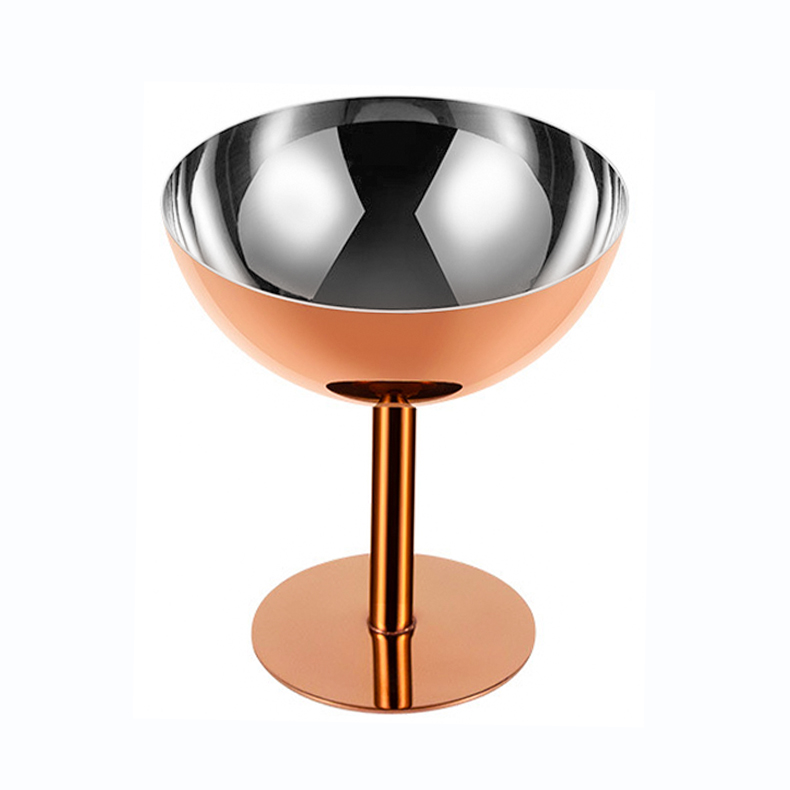 Rose à l'extérieur + Argent à l'intérieur