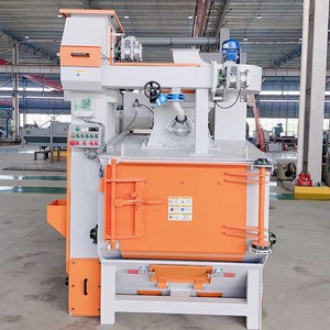 <strong>Small</strong> Automatic Crawler Shot <strong>Blasting</strong> Machine for Gears, Valves