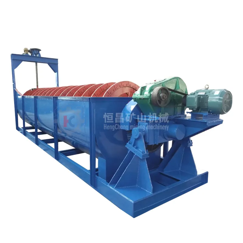 Hengchang Mining/sand Wash Equipment Ore Classifying Machine Energy & Mining Sprial Separator Gold 7500*1120mm 2.5r/min / 3200kg