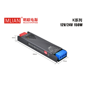 Fuente de alimentación conmutada LED de salida única DC 12V 24V 60W-400W Rango de arranque lento 50/60Hz Frecuencia 2A/3A/5A Corriente Tipo de riel Din - Product Image 4