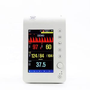 Lexison Ppm-T7V 7 inç çin toptan veteriner hasta monitörü profesyonel veteriner kullanımı kan basıncı yaşamsal belirtiler izleme cihazı monitör - Product Image 4