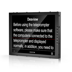 Teleprompter portátil TP200, apuntador universal de 17 pulgadas con entrada y salida de control de aplicación de soporte de entrada y salida TP200 - Product Image 4