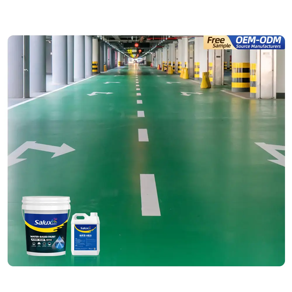 Epoxy sàn sơn trong Pakistan bụi bằng chứng Epoxy sàn phẳng sơn tầng hầm chống trượt nhà để xe Epoxy sàn sơn cho bê tông