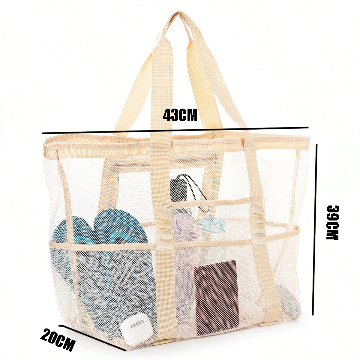 Beige-------3#(43*39*20cm)