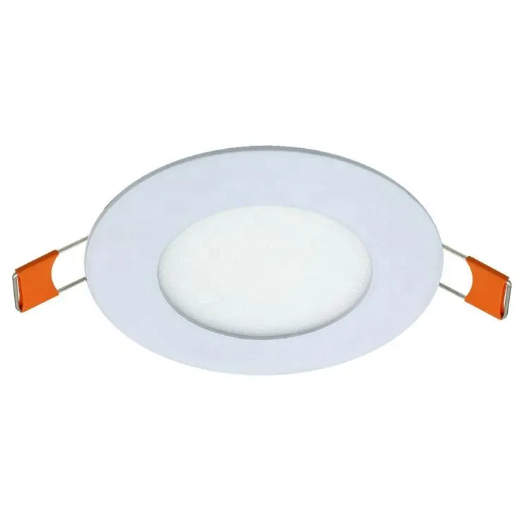 A buon mercato 12v dc rotonda 5000 lumen di luce a soffitto 3w ultra sottile led luce di pannello