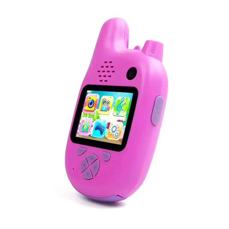 Vendita calda IPS schermo interfono bidirezionale bambini Radio Walkie Talkie giocattoli per bambini ragazzi e ragazze regalo di compleanno