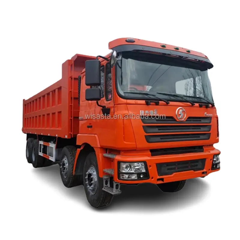 Recondicionado Shacman 8X4 caminhão basculante 40 toneladas basculante