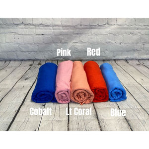 Bán Buôn Giá Rẻ Màu Sắc Đồng Bằng Căng 100 Tre Bông Chải Đan Lông Cừu Mùa Đông Pháp Terry Vải Vải Của Sân - Product Image 6