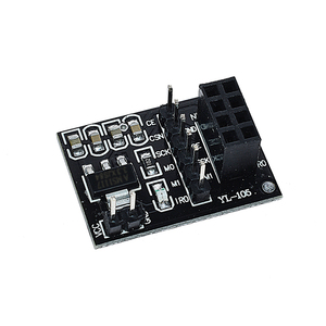 NRF24L01 modulo adattatore Wireless 3.3V nuova scheda per piastra adattatore per auto Robot 8pin modulo Wireless 24 l01 - Product Image 1