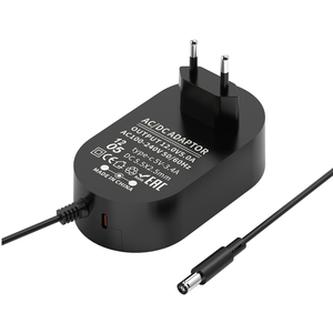 High-Quality Input Voltage 100-240V, 12V 5A Power <strong>Adapter</strong>, 5.5*2.5mm Connector, Power <strong>Adapter</strong> <strong>With</strong> 5V 3.4A Type-C <strong>Output</strong>