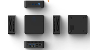 OEM Intel N100 <strong>Quad</strong> <strong>Core</strong> Dual LAN HD-MI/DP Dual Display 2USB3.2 N100 Mini PC for Gaming <strong>Computer</strong> - Product Image 4