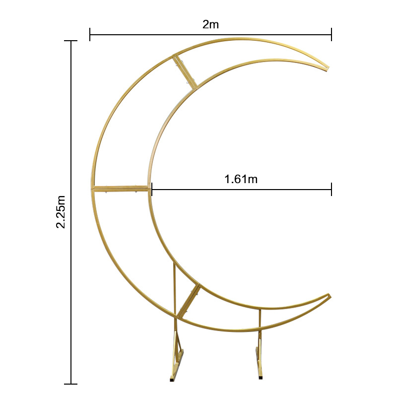 Estantería en forma de Luna Golden One