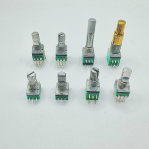 Terwin Customizable Resistance <strong>Linear</strong> <strong>Potentiometer</strong> 9mm C.C Points <strong>Potentiometer</strong> Switch Volume Control Rotary <strong>Potentiometer</strong> - Product Image 3