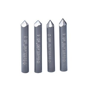 Cnc <strong>Pcd</strong> Diamond Engraving Brazed Bit Milling <strong>Cutter</strong> Bits Stone Engraving Tools - Product Image 3