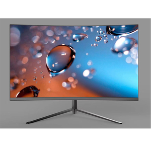 Factory Price 24 Inch Curved Bordless 1080P <strong>LCD</strong> PC Display Screen FHD IPS <strong>Monitor</strong> 75Hz <strong>Built</strong>-<strong>in</strong> Speaker for Desktop <strong>Computer</strong> DP