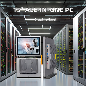 10.4 All-In-One 15 15.6 da 17 pollici pannello industriale PC impermeabile LED Touch Screen Monitor Intel Embedded Computer Android IP65
