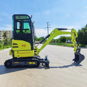 Miễn Phí Vận Chuyển 1.8 Tấn Nhỏ Digger Xây Dựng Diesel Làm Đất Micro Bagger Thủy Lực Nhỏ Gọn Không Đuôi Đu Mini Máy Xúc - Product Image 2