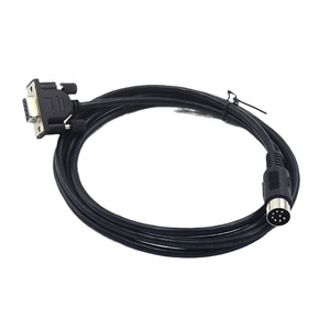 RS232 DB9 9-polige Buchse auf 8-poliges Mini-Din-Stecker adapter SPS-Programmier kabel - Product Image 3
