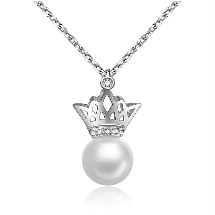 Модный модный жемчуг кулон ожерелье элегантная цепочка ожерелье для подарка