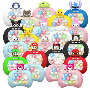 2024 New Quick Pop <strong>Light</strong> <strong>up</strong> Console Game Fast Push <strong>It</strong> Fidget Toy Quick Push Bubble Pop Puzzle Electronic Game - Product Image 1