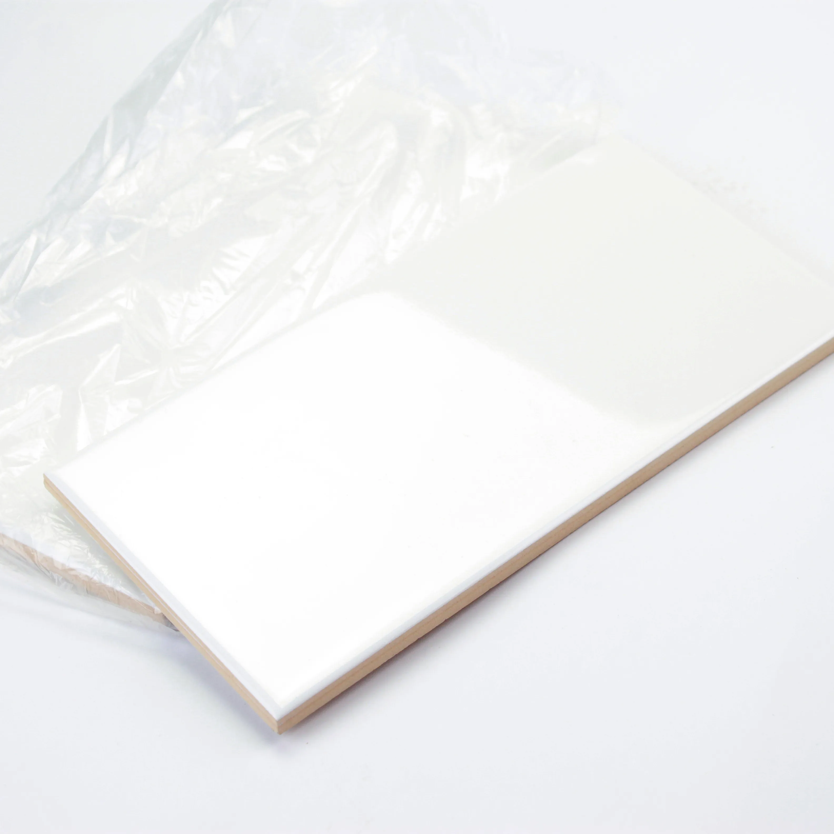 Baldosas de cerámica vidriosa, color blanco, diseño personalizado, para sublimación, en venta