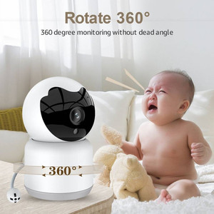 Tuya กล้อง4MP ไวไฟสำหรับเด็กทารก, กล้องติดตามอุณหภูมิและความชื้นอัตโนมัติแบบสองทิศทาง - Product Image 4