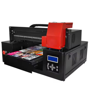 New <strong>A3</strong> <strong>Digital</strong> UV Printer Small LED Multifunctional XP600 Inkjet Flatbed Printing Machine with Solvent Ink Pump - Product Image 1