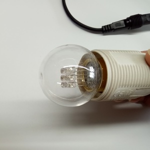 Ampuller tedarikçisi B22 Led lamba 1w E27 Led küre Golf top ampul sıcak beyaz Ningbo plastik B22/E27 G45 ampul lamba 6 Led 40 2 yıl 220 - Product Image 3