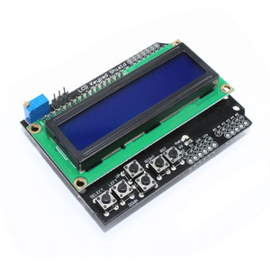 Pantalla azul LCD1602 con escudo de teclado, módulo LCD de 16x2, para ATMEGA328 ATMEGA2560, Raspberry pi - Product Image 1