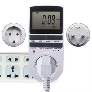 Timer presa Timer interruttore programmabile Timer con Display LCD programmi per interni Plug Timer per elettrodomestici