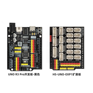 Fabrika Outlet UNO R3 geliştirme kurulu ATmega328 programlama kontrol panosu EXP1 genişletme kartı veri kablosu ile