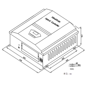 Controlador híbrido de viento Solar de 1KW, 2KW, 3KW, 5KW, para turbina aerogeneradora con carga de descarga - Product Image 6