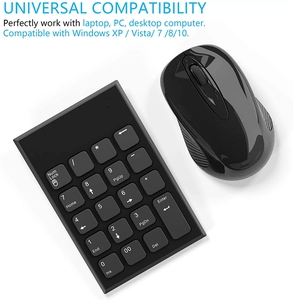 Wireless <strong>Numeric</strong> <strong>Keypad</strong> Mini Wireless Mouse <strong>Keyboard</strong>