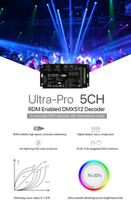 Декодер Sunricher DMX & RDM с частотой pwm 35 кГц для кинотеатра, кино и т. Д. - Product Image 2