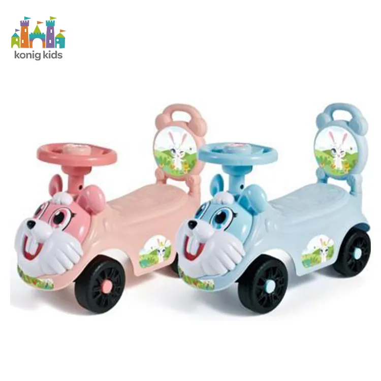 Konig Kids Push Car con sedile veicolo giocattolo Push Car Cheap Kids Slide Car bambini Kid Scooter