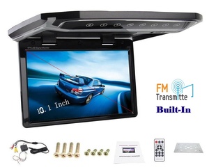 Stampo Eidada universale 10.1 pollici montaggio tetto Monitor auto Flip Down Monitor uno Av ingresso TV in testa LCD schermo digitale Monitor Bus - Product Image 4