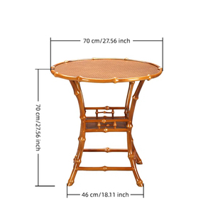 Mộc Mạc Ân Sủng qyeongzhu tre góc bảng Retro phòng khách đồ nội thất cho ăn uống cho điều hành văn phòng cà phê nhà nhà - Product Image 1