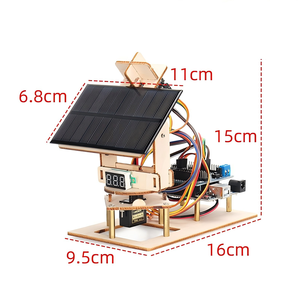 Kit de sistema de seguimiento de luz de madera DIY Smart STEM Learning Development Board - Product Image 6