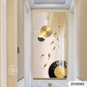 Çin tarzı tasarım sanat porselen duvar tablosu doğa için çerçeveler ile ev dekorasyonu oturma odası - Product Image 3