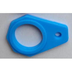 Sky blue water bottle buckle