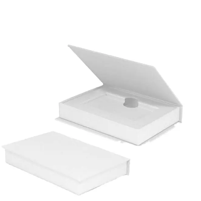 Caja de papel rígida con forma de libro de lujo personalizada, Cajas de Regalo magnéticas con inserto de espuma Eva para joyería