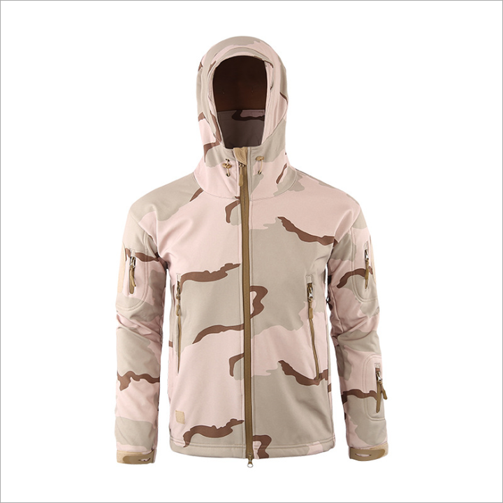 Veste à capuche de chasse pour hommes TAD Shark Skin Tactical Jacket Waterproof Softshell Outdoor Jackets