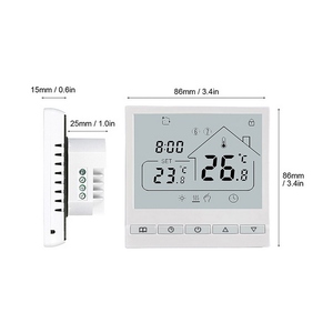 Smart 5 + 2 programable 16A pantalla LCD termostato controlador de temperatura de calefacción eléctrica para oficina/hogar - Product Image 6