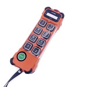 Henjel H208 telecomando radiocomandato industriale a doppia velocità a 8 pulsanti per gru paranco a catena - Product Image 4