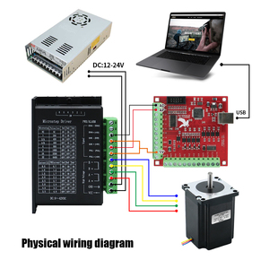 Mở vòng lặp 1.8 ° 2 giai đoạn lai động cơ Bước Nema 17 Kit với tb6600n lái xe - Product Image 5