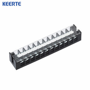 Bloque de terminales eléctrico KEERTE, bloque de terminales de caja de distribución 20A de 12 bits, conector de bloque de terminales fijo - Product Image 1